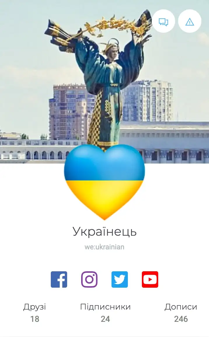 Українська соціальна мережа we.ua